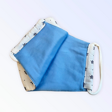 Load image into Gallery viewer, SPRING WHITE WITH BLUE LEAVES - MEDIUM