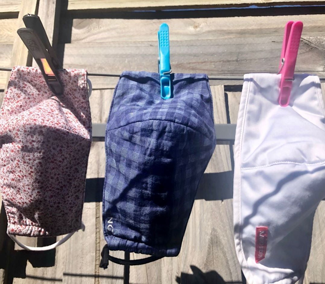 How should I look after my reusable, washable face covering?
