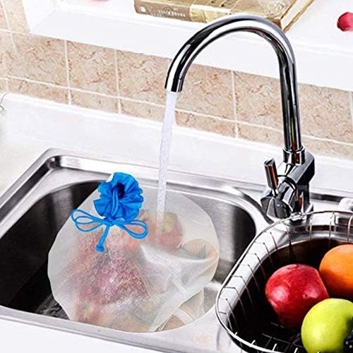 Reusable Mesh Produce Bags - 12 Pack Reusable Mesh Bags Washable Eco Friendly Bags, with Tare 3 Sizes for Grocery Shopping Storage Like Fruit Vegetable and Toys