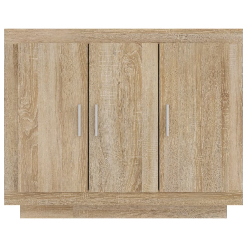 NNEVL Sideboard Sonoma Oak 92x35x75 cm Engineered Wood