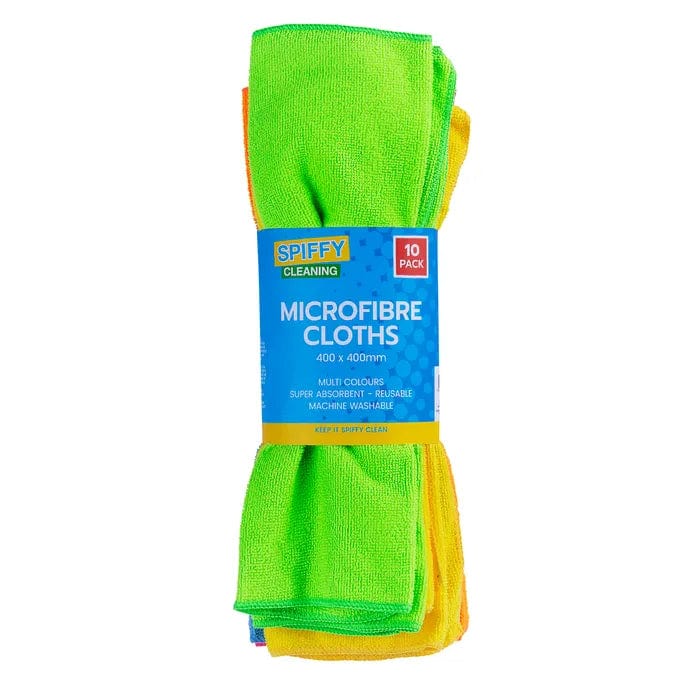 NNEDSZ 10PK Spiffy 40cm Smart Microfibre Dusting Super Absorbent Kitchen Cloths