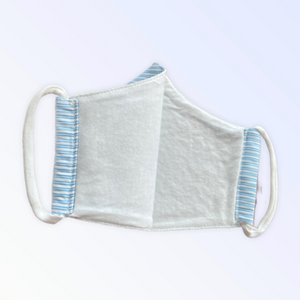 SPRING PALE BLUE & WHITE - LARGE