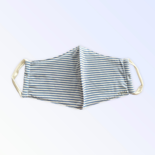 SPRING DARK BLUE & WHITE STRIPE - LARGE