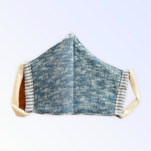 SPRING DARK BLUE & WHITE STRIPE - LARGE