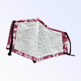 NOSE CLIP DARK PINK LEAVES