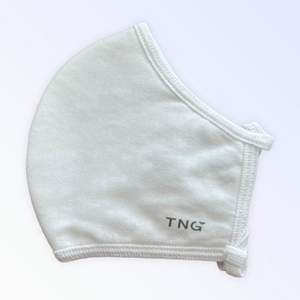 SPRING WHITE WASHABLE CLOTH FACE MASK