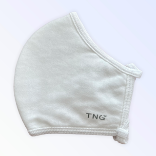 SPRING WHITE WASHABLE CLOTH FACE MASK