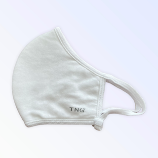 SPRING WHITE WASHABLE CLOTH FACE MASK