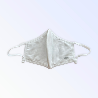 SPRING WHITE WASHABLE CLOTH FACE MASK