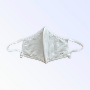 SPRING WHITE WASHABLE CLOTH FACE MASK