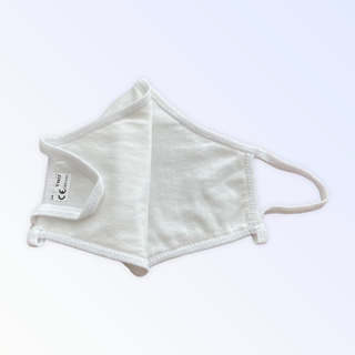 SPRING WHITE WASHABLE CLOTH FACE MASK