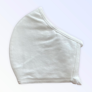 SPRING WHITE WASHABLE CLOTH FACE MASK
