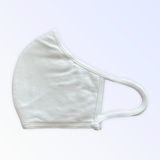 SPRING WHITE WASHABLE CLOTH FACE MASK