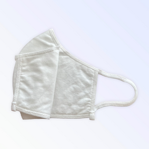 SPRING WHITE WASHABLE CLOTH FACE MASK