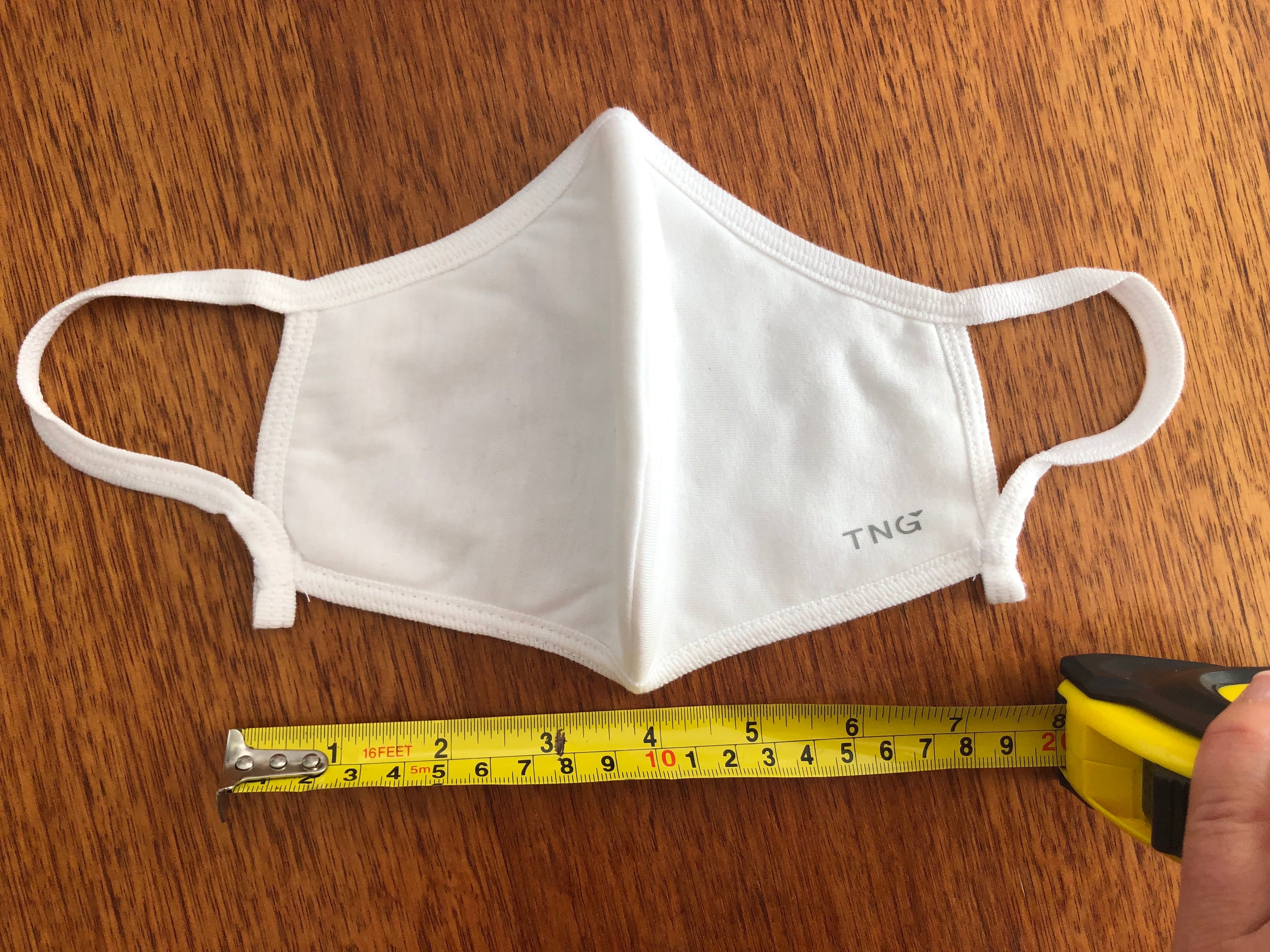 SPRING WHITE WASHABLE CLOTH FACE MASK